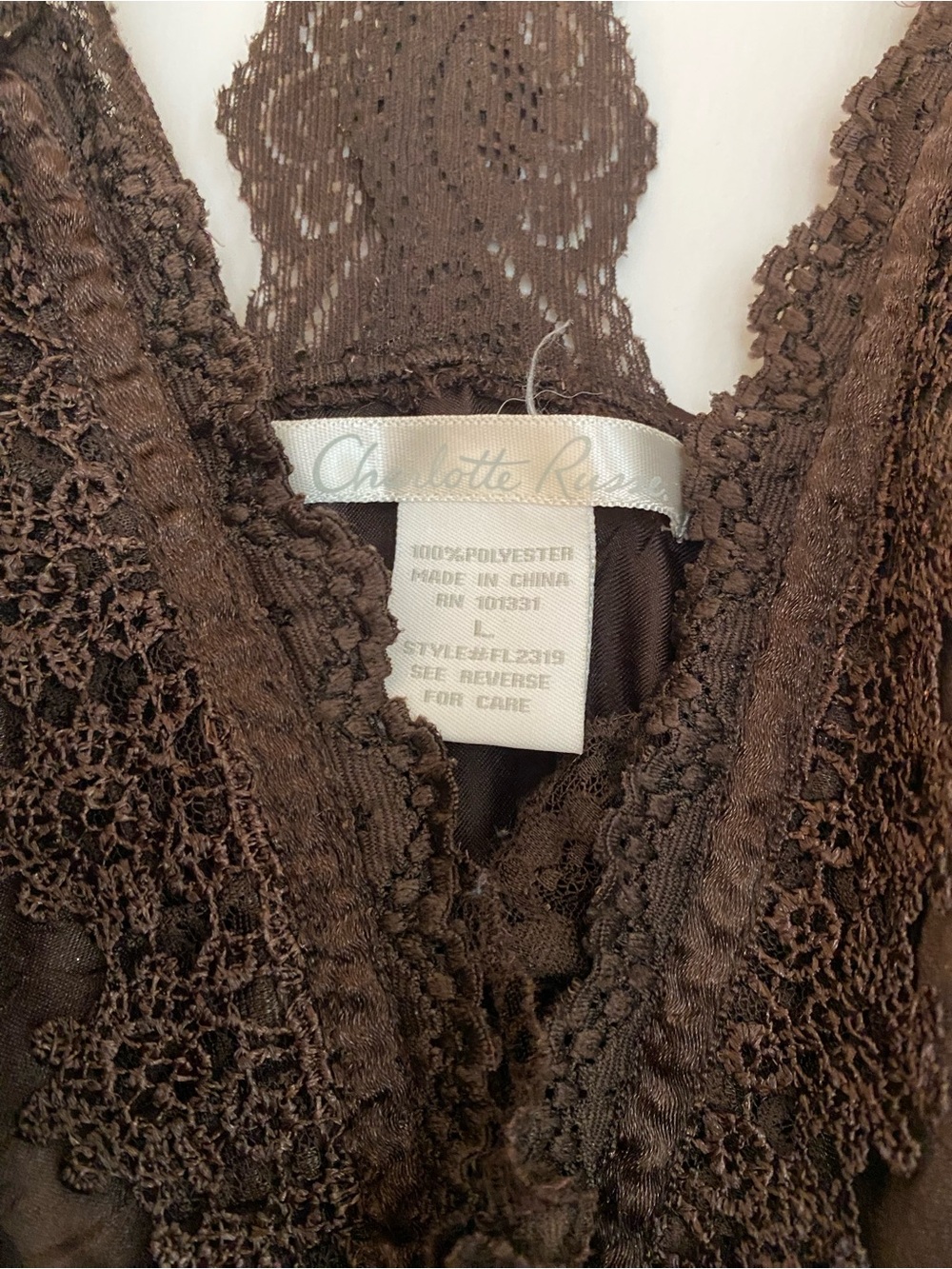 Vintage Charlotte Russe Silky Tank - Picture 3 of 3